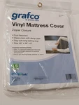 Graham-field 3862-1 Grafco Vinyl Mattress Cover With Zipper Closure, 80"X36"X6". Fixed Price $19.99.