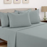 6 Piece Bed Sheet Set 1800 Series Microfiber Comfort Deep Pocket Hotel. Fixed Price $19.99.