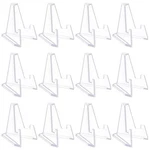 Hishutiao Acrylic Card Display Stand 2.68IN White 12 Packs. Fixed Price $11.19.