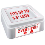 Dedu Oversized Bed Risers Heavy Duty Stackable 8 Pack Furniture For. Fixed Price $74.68.