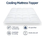 Chopinmoon Mattress Topper Twin Xl For Back Pain White ,39X80X18". Fixed Price $75.00.