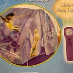 Nwt Disney Fairies Tinkerbell Bed Tent & Flashlight. Fixed Price $39.99.