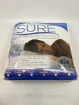 Sure Premium 100% Waterproof Mattress Protector - Hypoallergenic Queen Size. Fixed Price $27.99.