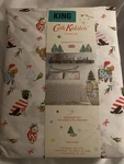 Cath Kidston 4PC King Set Puppy Love Holiday Bed Christmas Dogs New. Fixed Price $64.99.