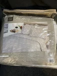 Nautical White Quilted Coverlet King Size 102X96 Shells Beach Lamont Home New. Fixed Price $49.77.