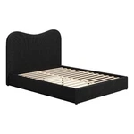 Zuo Sele Polyester Fabric Upholstered Queen Bed In Black. Fixed Price $1309.99.