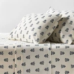 Ultra Soft Flannel Sheet Set Threshold 100% Cotton 5.1 Oz Brushed. Fixed Price $45.99.