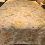 Martha Stewart Col. Full/queen Duvet Cover Sunflowers Reverses Buttons Cotton. Fixed Price $54.95.