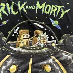 Rick And Morty Fresh Start Fleece Throw Blanket 45 X 60 Inches. Fixed Price $13.40.