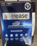 King Maximum Bed Bug And Allergy Mattress Protector White - Allerease. Fixed Price $47.50.