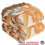 Boho Throw Blanket Cotton Bed Sofa Soft Woven Muslin Quilt Cozy Decorative Cover. Fixed Price $51.94.