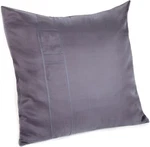 Calvin Klein Home Ladder Pleat Purple Silk Euro Pillow Sham H2024. Fixed Price $115.50.