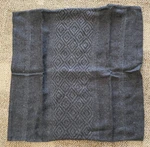Restoration Hardware Euro Pillow Sham Alpaca Andean Peru Highland Carbon 26"X26". Fixed Price $69.99.