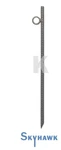 18" Steel Rebar Stake One Pc With Tie-out Loop Ground Anchor Tent Canopy. Fixed Price $12.99.