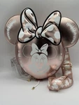 Loungefly Disney Parks Minnie Mouse Rose Gold Balloon Crossbody Bag Nwt. Fixed Price $170.00.