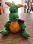 Gund Kids Scales N' Tails Sr Green Stuffed Dragon Plush 13 In Animal. Fixed Price $9.00.