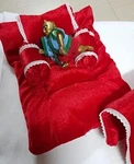 Multicolour Laddu Gopal Kanha Ji Bedding Set With Pillows And Blanket Size 4 Us. Fixed Price $26.10.