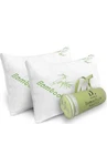 Bamboo Pillow Memory Foam Standard Queen Size 2 Pack Bella Collection. Fixed Price $44.99.