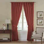 Elrene Home Fashions Versailles Faux-silk Room-darkening Curtai Kitchen. Fixed Price $25.19.