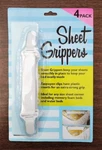 4X Bed Sheet Straps Grippers Fasteners With Clasp. Fixed Price $5.99.