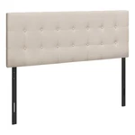 Monarch Specialties Bed, Headboard Only, Queen Size, Bedroom, Upholstered, Linen. Fixed Price $152.68.