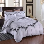 Gray Wall Brick 3D Printing Duvet Quilt Doona Covers Pillow Case Bedding Sets. Fixed Price $134.83.