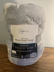 New Mainstays Velvet Plush Christmas Blanket Throw Winter Stag 50" X 60". Fixed Price $25.00.