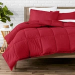 Bare Home 1800 Ultra-soft Comforter Set, & Warm Goose Down Alternative. Fixed Price $82.99.