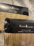 Rare Vintage Ralph Lauren Byron Striped King Sheet Set Fitted & Flat. New / Nos. Fixed Price $295.00.