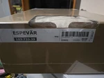 Ikea Espev King Piece Base Cover Risane Natural Removable 79 1/2X 76" New. Fixed Price $35.00.