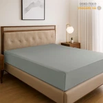 16'' Deep Pocket Fitted Sheets Breathable Bed Brushed Fabric. Fixed Price $9.99.