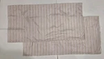 Colormate Sears Polyester King Size Pillow Cases Pair 39X19. Fixed Price $12.00.