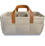 Baby Diaper Caddy Organizer Basket With Dividers, Cart B2. Fixed Price $7.19.