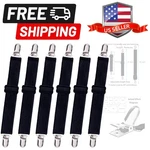 8PCS Adjustable Bed Sheet Straps & Clips, Elastic Fitted Holder, Mattre.... Fixed Price $22.49.