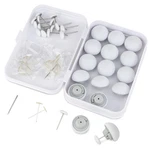Duvet Pin 16 Sets, Non-slip Comforter Clips, One Key To Unlock Du.... Fixed Price $11.17.