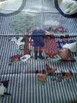 Vintage Joan Kessler Concord French Country Apron Cut & Sew Fabric Panels. Fixed Price $10.99.