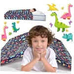 Sensory Sheet Bed For Kids Adults Toddler Dinosaur Blanket, Twin Size. Fixed Price $44.87.