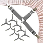 Bozenu Bed Sheet Straps, Upgrade Fitted Holders For Grey (8 Pcs). Fixed Price $14.76.