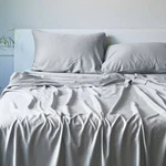 Bedvoyage King 300 Thread Count Luxury 100% Viscose From Bamboo Pillowcase Set. Fixed Price $24.99.