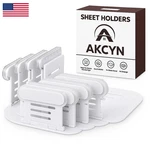 Akcyn Bed Holders For Corners 4-PACK Suspenders Sheets. Fixed Price $47.29.