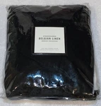 Nip Restoration Hardware Stonewashed Belgian Linen Black Full Boxspring Cover. Fixed Price $84.92.