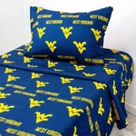 College Covers Wvu Mountaineers Full 4-PIECE Sheet Set Fan Bedding!. Fixed Price $103.45.