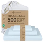 Threadmill Twin Xl Sheets Set, Soft 100% Cotton, Cooling Bed With. Fixed Price $74.98.