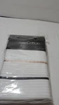 New Croscill Cotton Westport Standard Pillow Sham White Stripe Nip. Fixed Price $22.00.