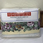 Westpoint Stevens Queen Sheet Set Flat & Fitted Floral Victorian Cottage Usa. Fixed Price $49.00.