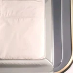 Lnt Linen Things 100% Cotton Butter Yellow Queen Flat Sheet. Fixed Price $24.50.