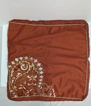 Kas Australia Richloom Home Fashions Brown White And Gold Pillow Sham Set Of 2. Fixed Price $15.00.