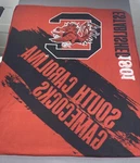 South Carolina Gamecocks Blanket Fleece Throw Red Black Ncaa College Northwest. Fixed Price $13.14.