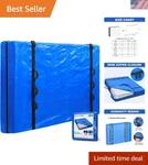 Eco-friendly Queen Mattress Cover Bag Durable, Zipper Closure & Carry Handles. Fixed Price $62.09.