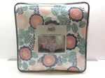 Geneva Home Fashion Marka 5-PIECE Blush/green Queen Comforter Set. Fixed Price $52.19.